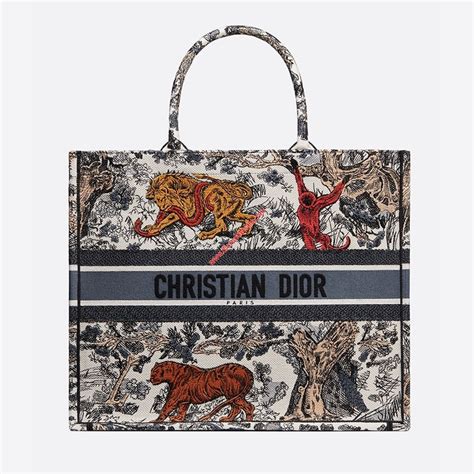 christian dior book tote tiger|christian dior book tote personalized.